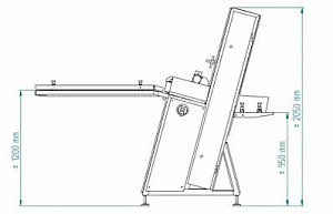 Комбинация режущей машины Hoba HSA-5 с клипсатором Ipeka CL-35